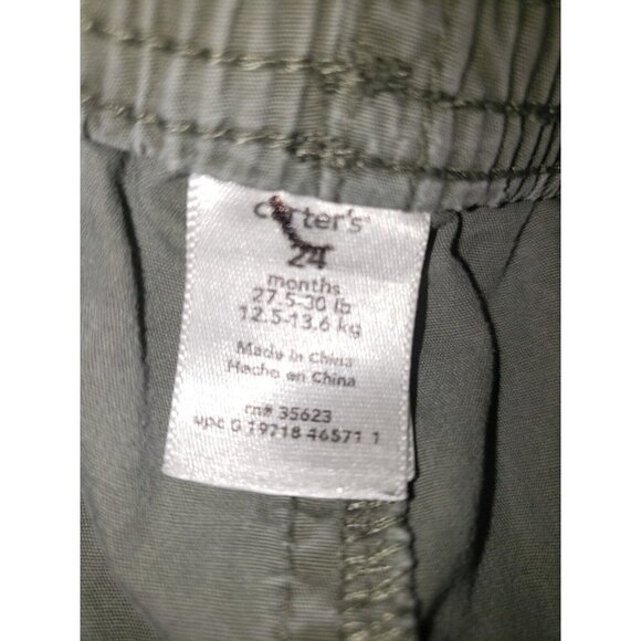 NWT Carter's Just One You Boys Size 24mo Pull On Drawstring Waist Shorts - Picture 3 of 4